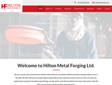 Tablet Screenshot of hiltonmetal.com